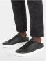 Tommy Jeans Leren Cupsole Sneakers Zwart Black Heren - Thumbnail 5