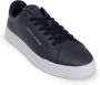Tommy Hilfiger Plateausneakers TH COURT LEATHER GRAIN ESS vrijetijdsschoen halfschoen veterschoen met logo-opdruk - Thumbnail 4