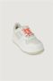 Tommy Jeans Leren sneakers met gekleurd patroon White Dames - Thumbnail 11