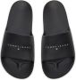 TOMMY JEANS Slippers TJW PRINTED PU POOL SLIDE plateau zomerschoen slippers met logolettering op de bandage - Thumbnail 3