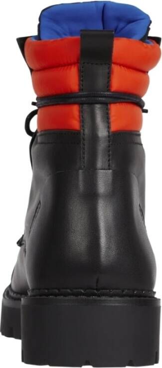 Tommy Jeans padded lace up heritage boot Zwart Heren