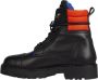 Tommy Jeans padded lace up heritage boot Zwart Heren - Thumbnail 6
