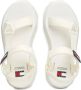 Tommy Jeans Platform Sandalen White Dames - Thumbnail 6