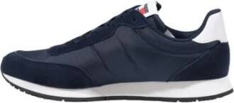 Tommy Jeans Polyester Sneakers Herencollectie Lente Zomer Blue Heren