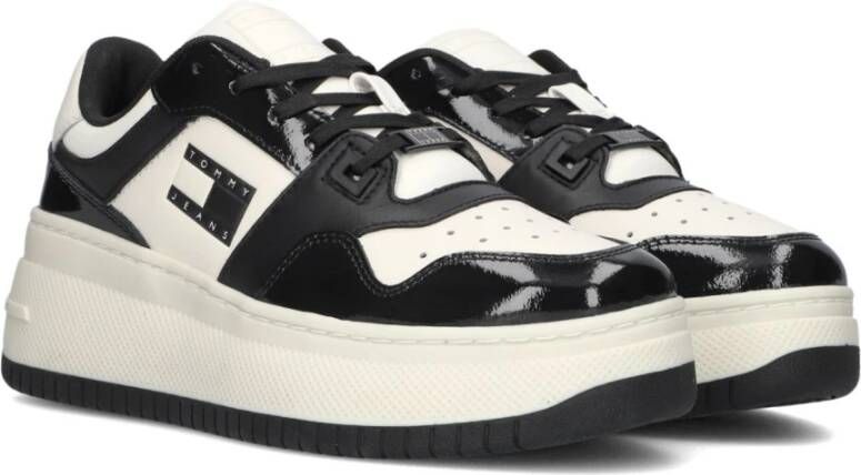 Tommy Jeans Retro Basket Flatform Lage Sneakers Multicolor Dames
