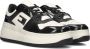 Tommy Hilfiger EN0EN02523 Retro Basket Damestrainers YBI-Ivory-Black - Thumbnail 4