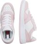TOMMY HILFIGER Retro Basket wmn Roze Leer Lage sneakers Dames - Thumbnail 5