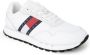 Tommy Jeans Witte sneakers voor heren van Tommy Hilfiger White Heren - Thumbnail 6