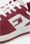Tommy Hilfiger Cupsole Heren Sneaker Rouge Ecru - Thumbnail 5
