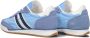 TOMMY JEANS Retro Runner Cleated Sneakers Dames Blauw - Thumbnail 4