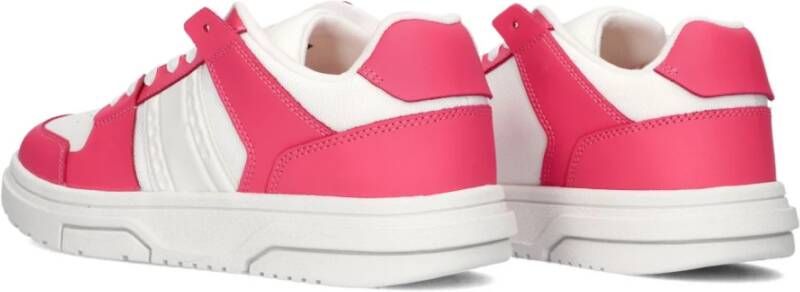 Tommy Jeans Roze Lage Skate Sneakers