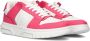 TOMMY JEANS Tjw Skate D Sneakers Leren Sneaker Dames Roze - Thumbnail 3