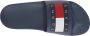 TOMMY JEANS Badslippers POOL SLIDE ESS zomerschoen poolslides slippers met opvallende logo-vlag - Thumbnail 14