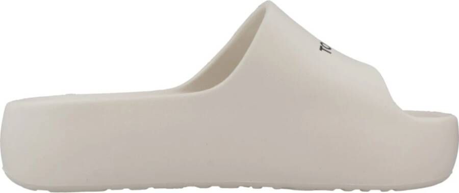 Tommy Jeans Sliders White Dames