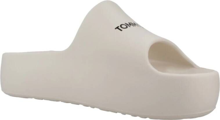 Tommy Jeans Sliders White Dames