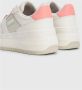 Tommy Jeans Leren sneakers met gekleurd patroon White Dames - Thumbnail 8