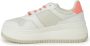 Tommy Jeans Leren sneakers met gekleurd patroon White Dames - Thumbnail 4