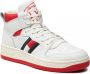 Tommy Jeans Basket High Cupsole Leather Ecru Schoenmaat 42 Sneakers EM0EM00811YBL - Thumbnail 5