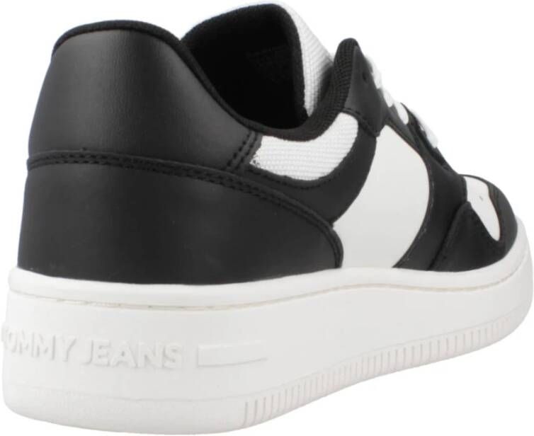 Tommy Hilfiger TJW Retro Basket Essential Sneakers Zwart Ecru - Foto 7