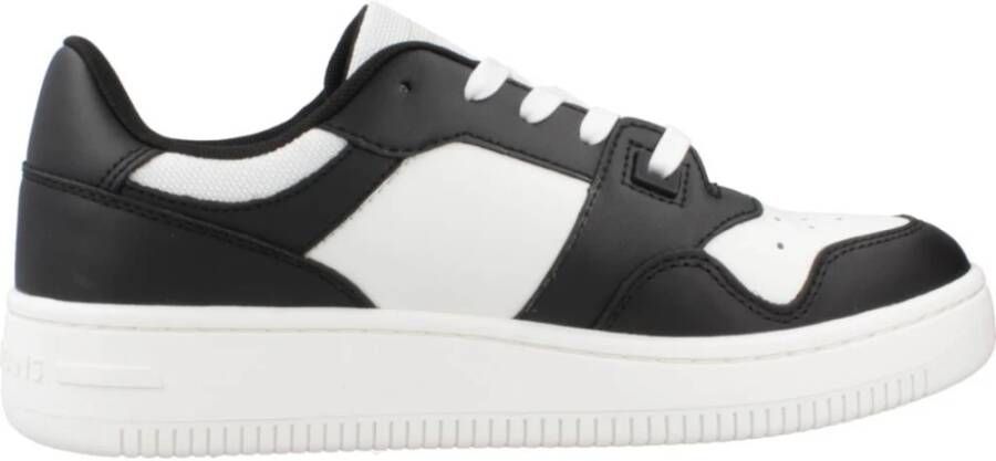 Tommy Hilfiger TJW Retro Basket Essential Sneakers Zwart Ecru - Foto 8