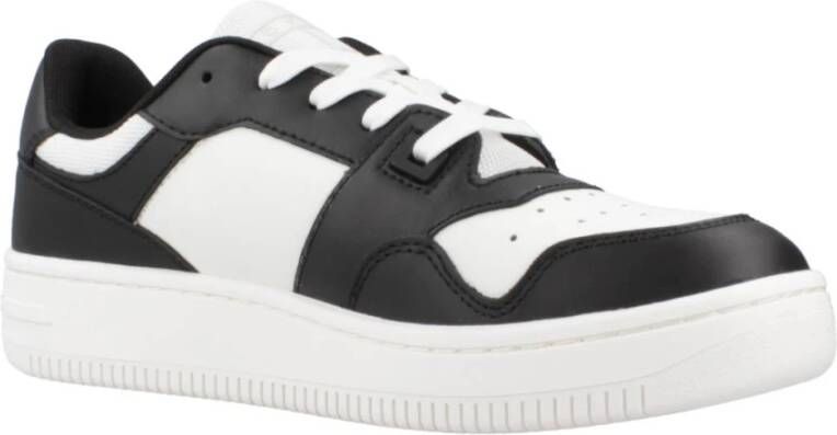 Tommy Hilfiger TJW Retro Basket Essential Sneakers Zwart Ecru - Foto 9