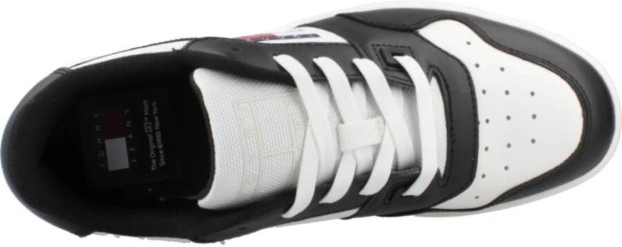 Tommy Hilfiger TJW Retro Basket Essential Sneakers Zwart Ecru - Foto 11