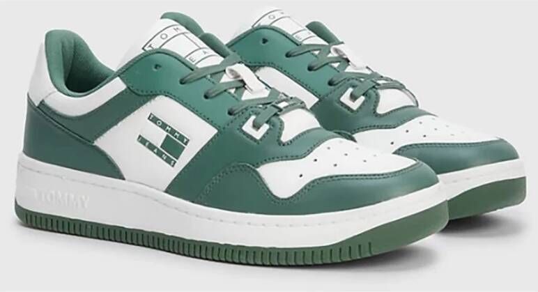 Tommy Jeans Sneakers Groen Heren