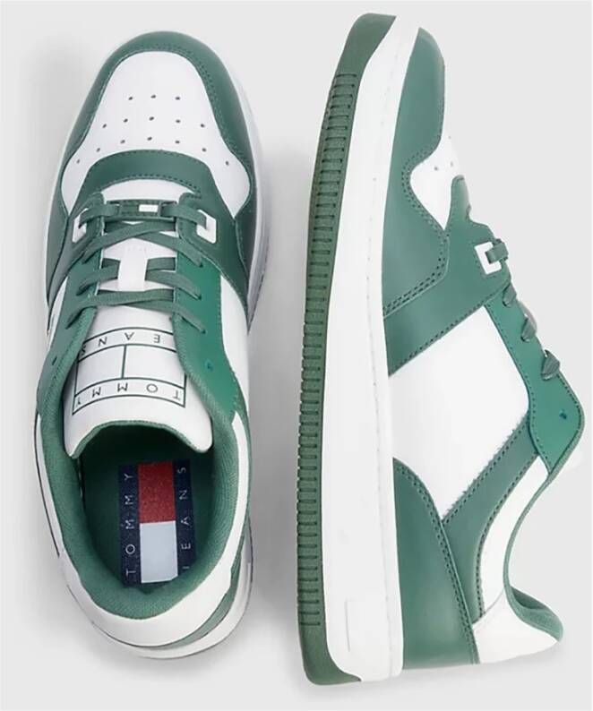 Tommy Jeans Sneakers Groen Heren