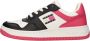Tommy Hilfiger Roze Leren Sneaker met Premium Details - Thumbnail 2