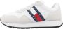 Tommy Hilfiger Eva Runner Sneakers met Tommy Patch White Dames - Thumbnail 7