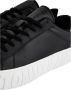 TOMMY JEANS Plateausneakers LEATHER OUTSOLE met contrastafwerking vrijetijdsschoen halve schoen veterschoen - Thumbnail 4