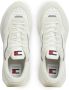 Tommy Jeans Suède Mesh Hardloopschoenen White Heren - Thumbnail 4