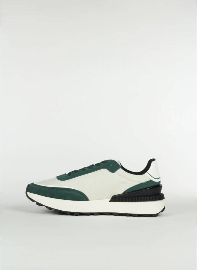 Tommy Jeans Technische Hardloopschoenen Green Heren