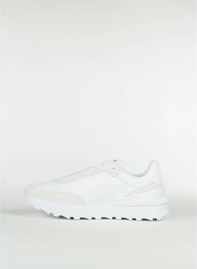 Tommy Jeans Technische Hardloopschoenen White Heren