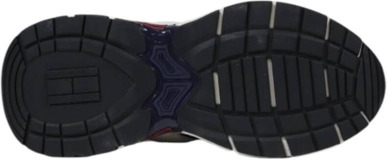 Tommy Jeans Vintage-geïnspireerde leren sneakers voor heren