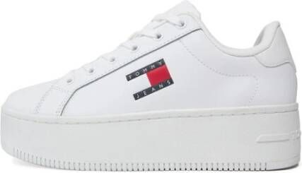 Tommy Jeans Witte Damessneakers Lente Zomer Stijl
