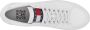 Tommy Jeans Witte Leren Lage Sneakers White Heren - Thumbnail 2