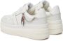 TOMMY JEANS Tjw Retro Basket Flatform Sneakers Leren Sneaker Dames Wit - Thumbnail 13