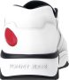 Tommy Hilfiger Sportieve witte vetersneakers met contrastdetails en logoprint Multicolor Heren - Thumbnail 23