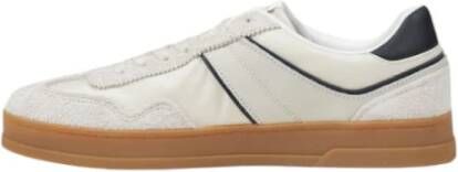 Tommy Jeans Witte Leren Sneakers Lente Zomer