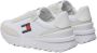 TOMMY JEANS Sneakers met sleehak TJW TECH RUNNER ESS vrijetijdsschoen veterschoen lage schoen met contrastaccenten - Thumbnail 5