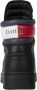 Tommy Jeans Zion 1 Schoen Zwarte Leren Sneakers Black Heren - Thumbnail 4