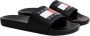 TOMMY JEANS Badslippers POOL SLIDE ESS zomerschoen badschoens slippers met opvallende logo-vlag - Thumbnail 20