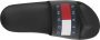 TOMMY JEANS Badslippers POOL SLIDE ESS zomerschoen badschoens slippers met opvallende logo-vlag - Thumbnail 21