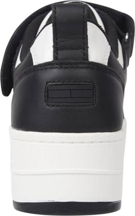 Tommy Jeans Zwarte Flatform Sneakers