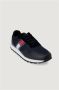 TOMMY JEANS Tommy Hilfiger Retro Leather TJM Essential Heren Sneakers Zwart - Thumbnail 14