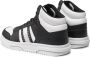 Tommy Jeans Zwarte leren hoge sneakers Black Heren - Thumbnail 4