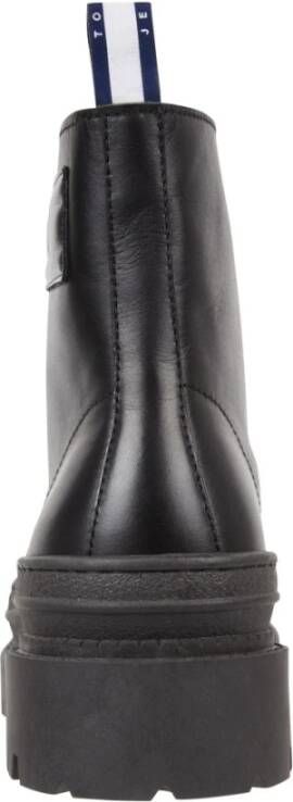 Tommy Jeans Zwarte Veterschoenen