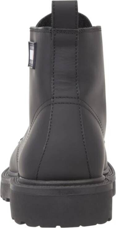 Tommy Jeans Zwarte Veterschoenen