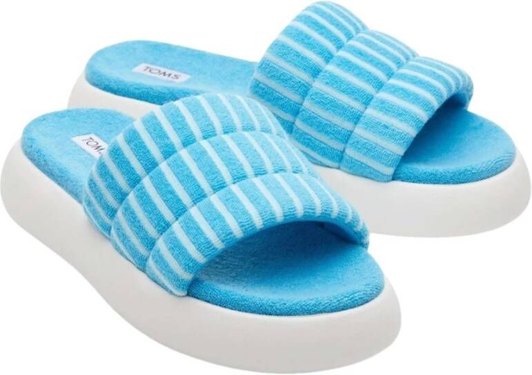 TOMS Alpargata Mallow slippers blauw 10019704 Blauw Dames